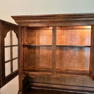 LIGHTED PIONEER TREASURY HUTCH BY TEMPLE-STUART