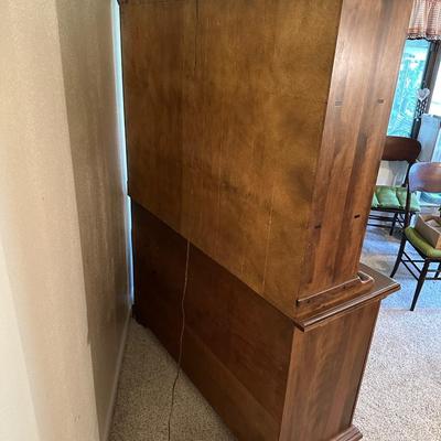 LIGHTED PIONEER TREASURY HUTCH BY TEMPLE-STUART