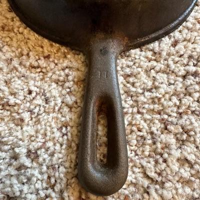 WAGNER WARE AND 2 OTHER CAST IRON SKILLETS