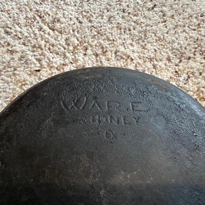 WAGNER WARE AND 2 OTHER CAST IRON SKILLETS