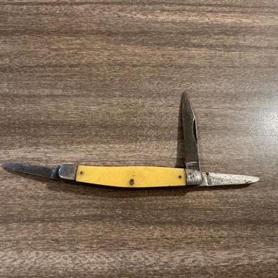 SCHRADE OLD TIMER, WESTERN AND 1 OTHER POCKET KNIFE
