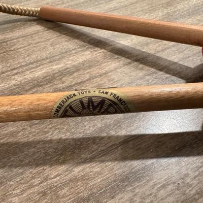 STUMPS PUZZLE BY LUMBERJACK TOYS AND VINTAGE LINCOLN LOGS