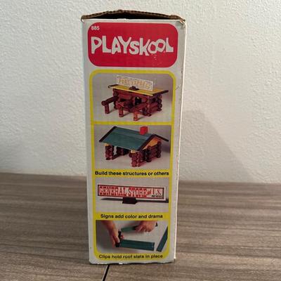 STUMPS PUZZLE BY LUMBERJACK TOYS AND VINTAGE LINCOLN LOGS