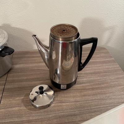 PRESSURE COOKER, PERCOLATOR, CUTLERY AND MORE