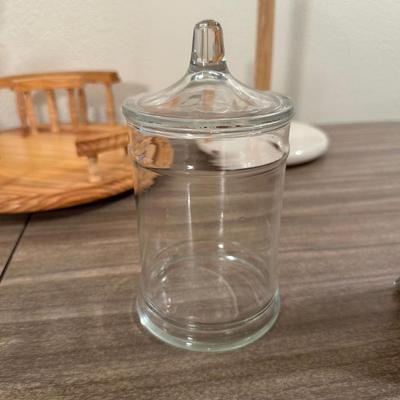 FARBERWARE CUTLERY IN A BLOCK, LAZY SUSAN, PAPER TOWEL HOLDER AND MORE