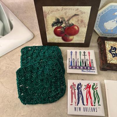TRIVETS AND POT HOLDERS