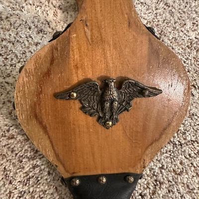 FIREPLACE TOOLS, BELLO AND A WOOD HOLDER