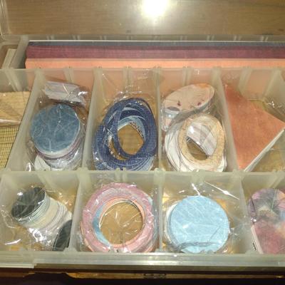 Collection of Scrap Booking Paper and Supplies (#1) (G)