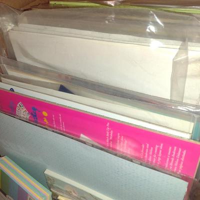 Collection of Scrap Booking Paper and Supplies (#1) (G)