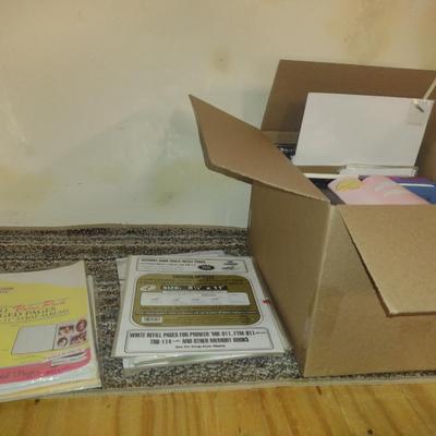 Small Scrapbook/Picture Albums and Refill Pages (#2) (G)