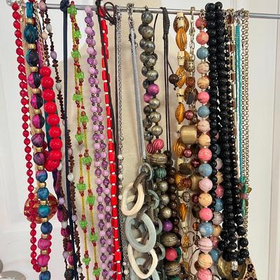 Mixed Necklace Lot - Vintage, Contemporary, Beads