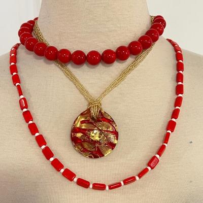 Mixed Necklace Lot - Vintage, Contemporary, Beads