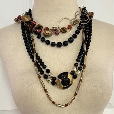 Mixed Necklace Lot - Vintage, Contemporary, Beads