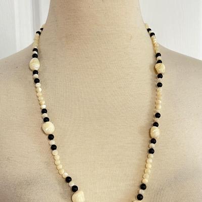 Necklace Lot - Mother of Pearl, Abalone