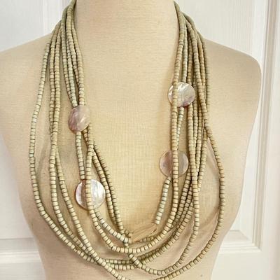 Necklace Lot - Mother of Pearl, Abalone