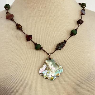 Necklace Lot - Mother of Pearl, Abalone