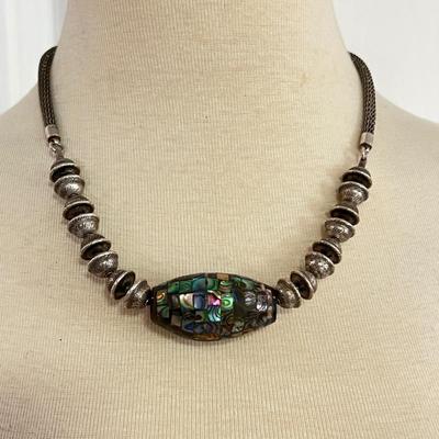 Necklace Lot - Mother of Pearl, Abalone
