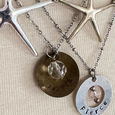Necklace Lot - Vintage, Contemporary, Artisanal, Chains, Pendants,