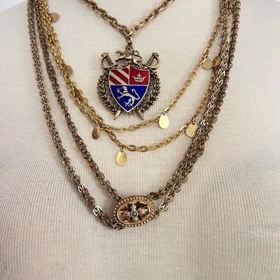 Necklace Lot - Vintage, Contemporary, Artisanal, Chains, Pendants,