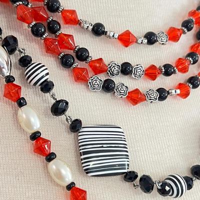 Necklace Lot - Crystal, Glass, Artisanal