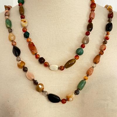 Necklace Lot - Natural Stone, Gem Stone, Semiprecious