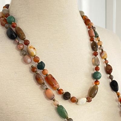 Necklace Lot - Natural Stone, Gem Stone, Semiprecious