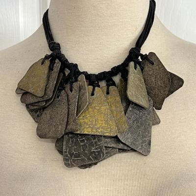 Necklace Lot - Wood, Seed, Paper, Signed, Artisanal