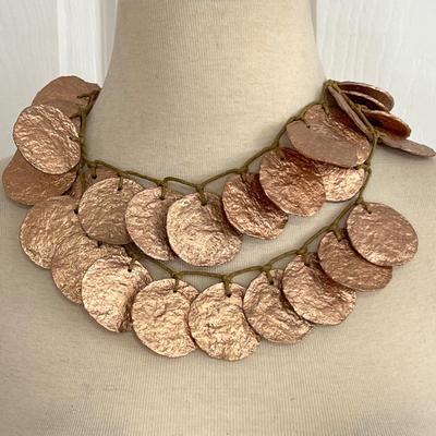 Necklace Lot - Wood, Seed, Paper, Signed, Artisanal
