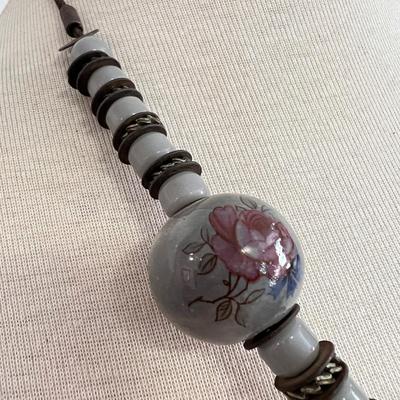 Necklace Lot - Vintage, Ceramic Beads