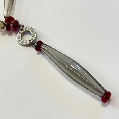 Designer Antica Murrina Murano Glass Necklace