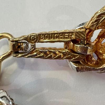 Vintage Designer Marcel Boucher Necklace Bracelet 1 Earring Set