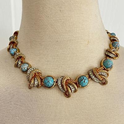 Vintage Designer Marcel Boucher Necklace Bracelet 1 Earring Set