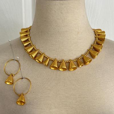 Designer Ccori Necklace Earrings Set