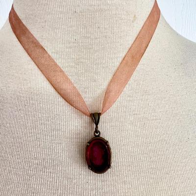 Designer Extasia Glass Cameo Choker Necklace
