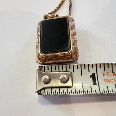 Vintage Designer Miriam Haskell Locket Necklace Collectible