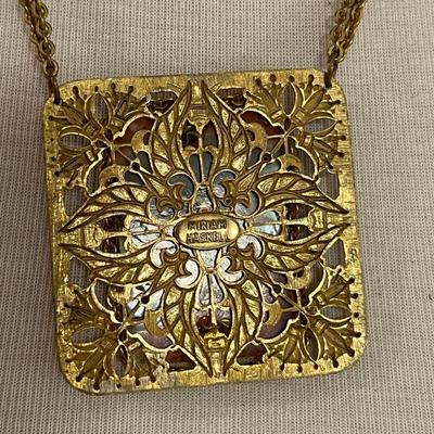 Vintage Designer Miriam Haskell Necklace Collectible