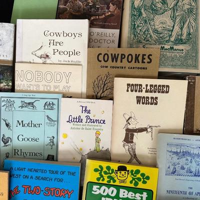 A GOOD VARIETY OF BOOKS