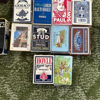 BOARD GAMES, DECKS OF CARDS AND DOMINOES