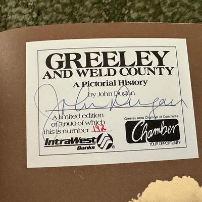 GREELEY AND COLORADO BOOKS