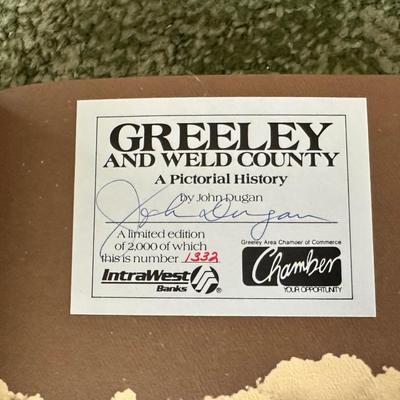GREELEY AND COLORADO BOOKS