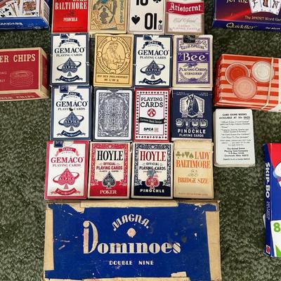 DECKS OF CARDS AND GAMES