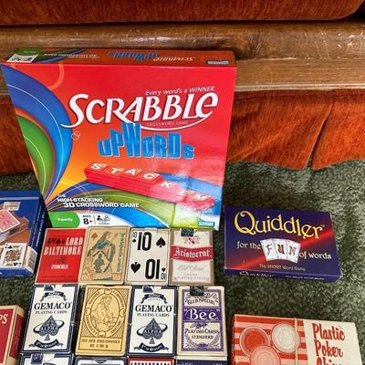 DECKS OF CARDS AND GAMES