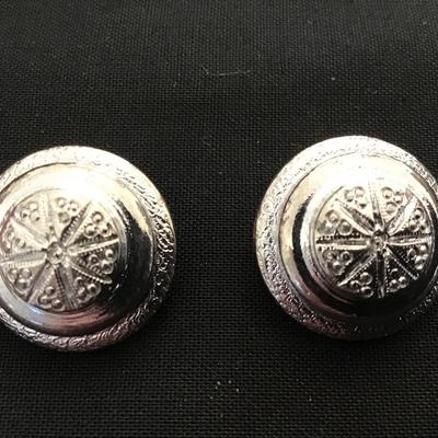 Vintage Silvertone Earrings