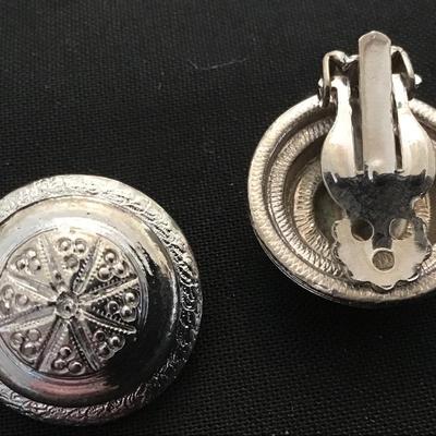 Vintage Silvertone Earrings
