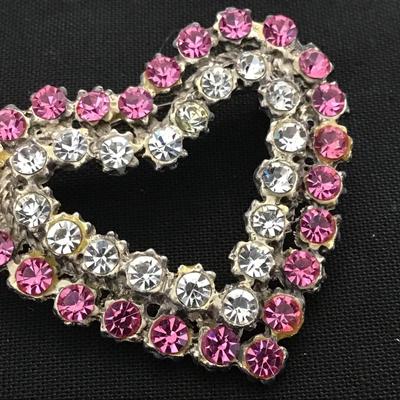 Vintage Rhinestone Brooch
