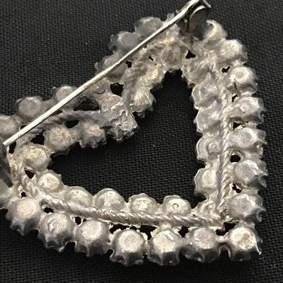 Vintage Rhinestone Brooch