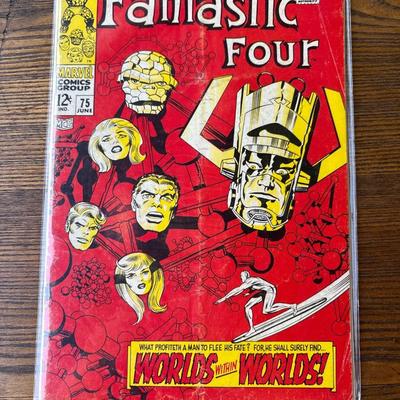 Six Fantastic Four comics