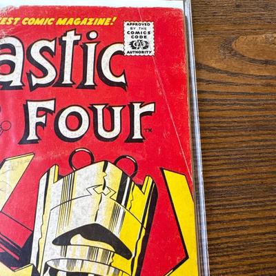 Six Fantastic Four comics