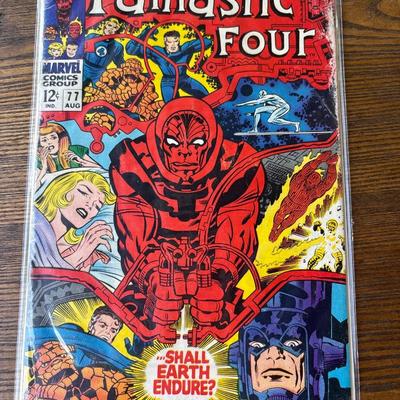 Six Fantastic Four comics