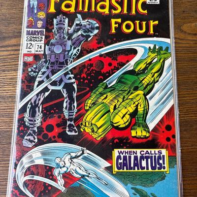 Six Fantastic Four comics